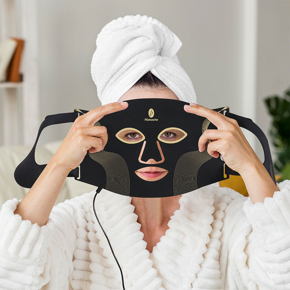 led face mask light therapy